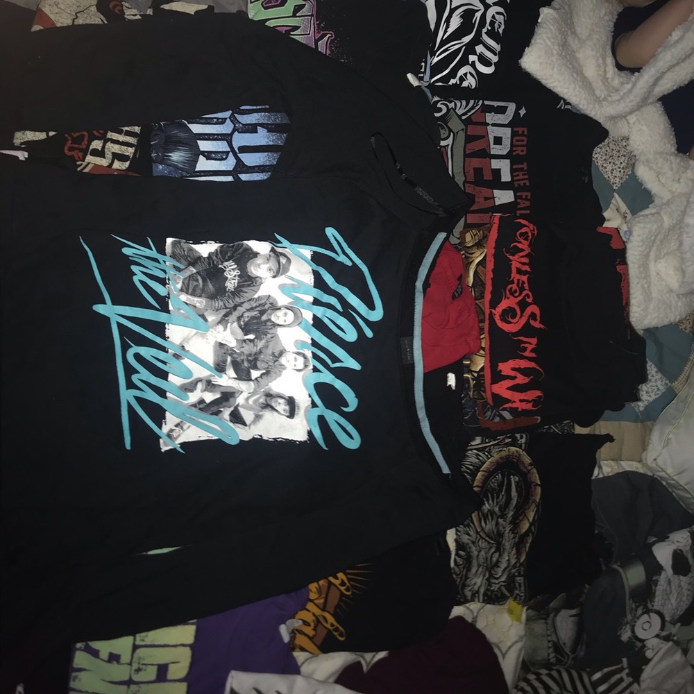 Pierce the Veil Off shoulder (make me an offer)